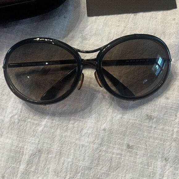Tom Ford Sunglasses Mia TF 136 Women\'s Havana/Brown Plastic & w/Case authentic main image 4